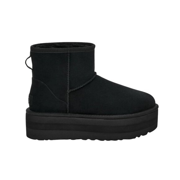 UGG Women’s Classic Mini Platform Booties – Size 7 – NWOT – Suede, UGGplush™ - Picture 2 of 11
